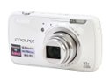 Nikon Coolpix S800c White 16.0 MP 10X Optical Zoom 25mm Wide Angle Digital Camera HDTV Output