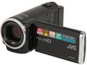 Refurbished: JVC GZ-E10 Black 1/5.8" CMOS 2.7" 230K LCD 40X Optical Zoom Full HD HDD/Flash Memory Camcorder