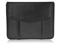 Verizon Deluxe Leather Tablet Sleeve With Front Pocket & Form-Fitting Construction-Compatible w/ Most Tablets 