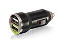 eVogue 3.1 Amp Dual USB Car Charger for iPad/iPhone includes 3-ft iPhone 5 cable