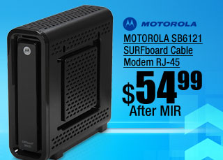 MOTOROLA SB6121 SURFboard Cable Modem RJ-45