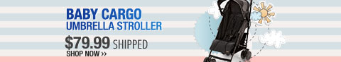 Newegg Flash - Baby cargo umbrella stroller.
