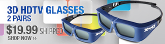 Newegg Flash - 3D HDTV Glasses 2 Pairs.