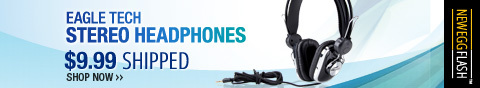 Newegg Flash - EAGLE TECH Stereo Headphones.