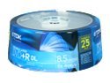 TDK 8.5GB 8X DVD+R DL 25 Packs Spindle Disc Model 48973