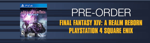 Pre-Order Final Fantasy XIV: A Realm Reborn Playstation 4 Square Enix