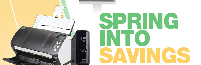 SPRING INTO SAVINGS