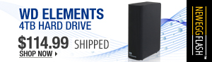 Newegg Flash - WD Elements 4TB Hard Drive