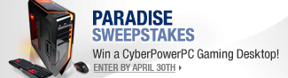 Paradise Sweepstakes. Enter by April 30th. 2015.