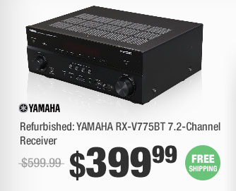 Refurbished: YAMAHA RX-V775BT 7.2-Channel Receiver