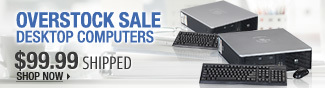 Newegg Flash  OVERSTOCK SALE DESKTOP COMPUTERS