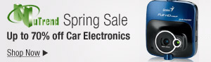 NuTrend - Spring sale up to 70% off car electronics