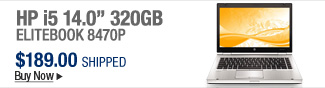 Newegg Flash  HP i5 14.0" 320GB EliteBook 8470p