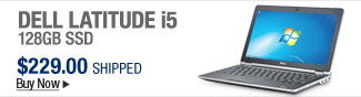 Newegg Flash  Dell Latitude i5 128GB SSD