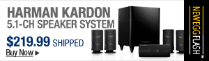 Newegg Flash - Harman Kardon 5.1-CH Speaker System