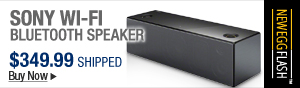 Newegg Flash - Sony Wi-Fi Bluetooth Speaker