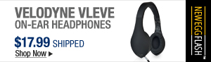 Newegg Flash – Velodyne Vleve On-Ear Headphones