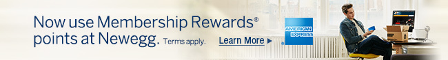 Now use Membership Rewards points at Newegg.