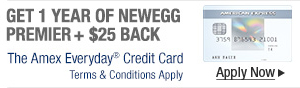 GET 1 YEAR OF NEWEGG PREMIER + $25 BACK