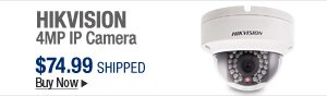 Newegg Flash – Hikvision 4MP IP Camera