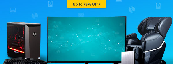 Up to 75% Off >