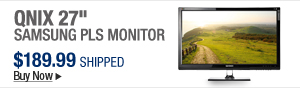 Newegg Flash – QNIX 27" Samsung PLS Monitor