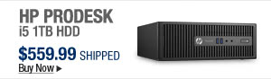 Newegg Flash – HP ProDesk i5 1TB HDD