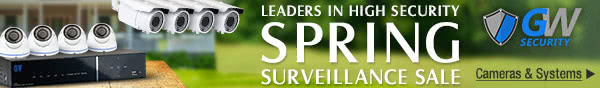 Leaders in high security SPRING SURVEILLANCE SALE