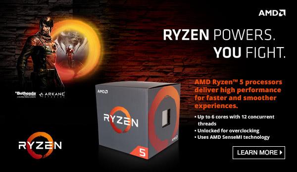 RYZEN POWERS. YOU FIGHT.