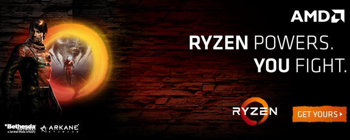 AMD - RYZEN POWERS. YOU FIGHT.