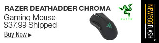 Newegg Flash - RAZER DeathAdder Chroma Gaming Mouse