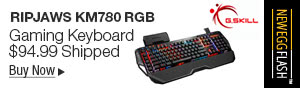 Newegg Flash – G.SKILL RIPJAWS KM780 RGB Gaming Keyboard