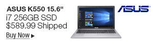 Newegg Flash - ASUS K550 15.6" i7 256GB SSD