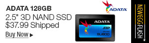 Newegg Flash - Adata 128GB 2.5" 3D NAND SSD