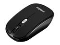 Perixx PERIMICE-710B, Wireless Mouse for Laptop - Black - 2.4G - Up to 30 Ft Operating Range - 1000/1600 DPI Optical Resolution - Nano Receiver - On/Off Switch - Rubber Painting - Energizer Batteries