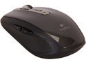Refurbished: Logitech Anywhere Mouse MX 910-002896 Black 5 Buttons Tilt Wheel USB RF Wireless Laser Mouse