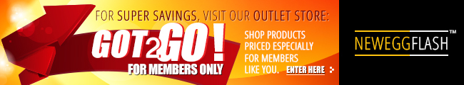 NeweggFlash - For Super Saving, visit our outlet store