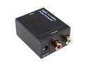 Digital Optical Coax to Analog RCA Audio Converter Home & Professional Audio Switching