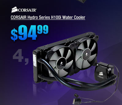 CORSAIR Hydro Series H100i Water Cooler