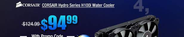 CORSAIR Hydro Series H100i Water Cooler