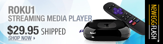 Newegg Flash - Roku 1 Streaming Media Player.