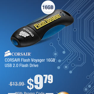 CORSAIR Flash Voyager 16GB USB 2.0 Flash Drive