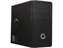 Rosewill Black Ultra High Gloss Finished MicroATX Computer Case with 400W Power Supply 