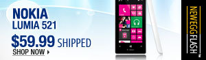 Newegg Flash - Nokia Lumia 521.