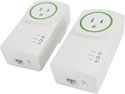 Rosewill 200Mbps Powerline AV Pass-Through Adapter (Starter Kit - 2 Units)