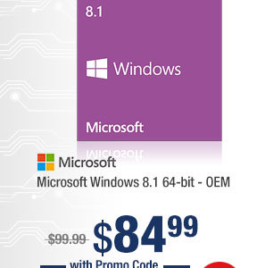 Microsoft Windows 8.1 64-bit