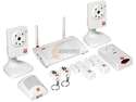OPlink Security Triple Shield 2C (OPG2201) Wireless Security System (2 Camera Version)