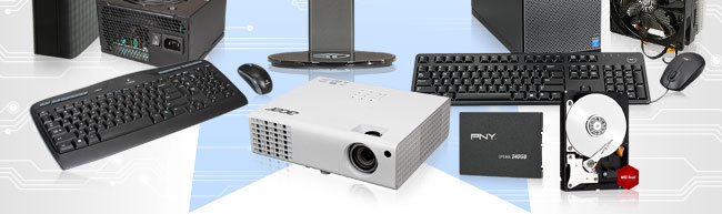 Keyboard, Projector, SSD, HDD, Fan