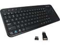 Refurbished: Logitech K400 (920-003070) Black USB RF Wireless Standard Keyboard