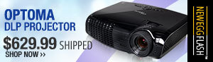 Newegg Flash - Optoma DLP Projector.